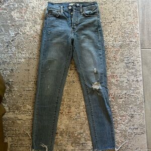 Levi’s skinny distressed denim